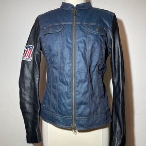 Harley Davidson Women's Arterial Abrasion-Resistant Denim Riding Jacket Size M
